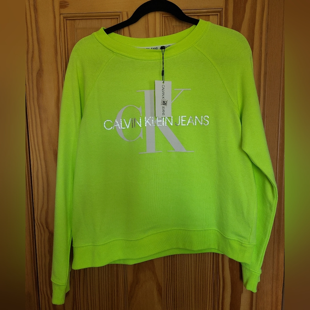 Calvin Klein Lime Green Crewneck
